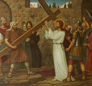 Jesus Accepts His Cross
