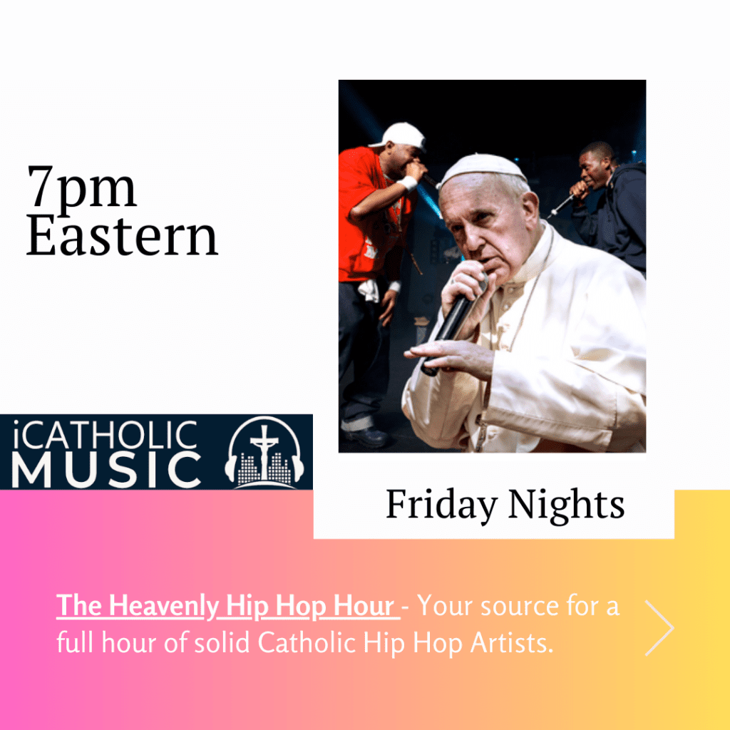 Heavenly Hip-Hop Fridays 7pm ET
